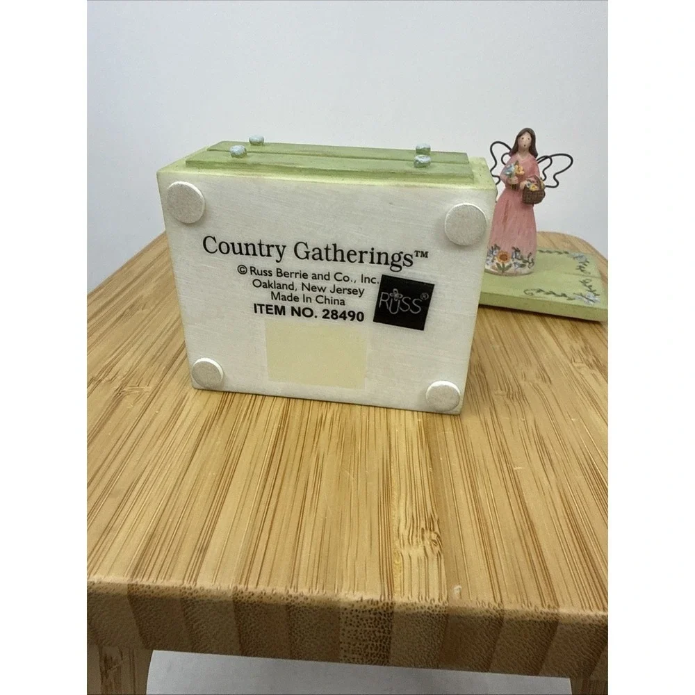 Russ Berrie‎ Country Gatherings Trinket Box 